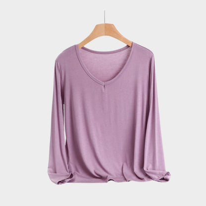 Ladies' Classic V Neck Tee Shirt