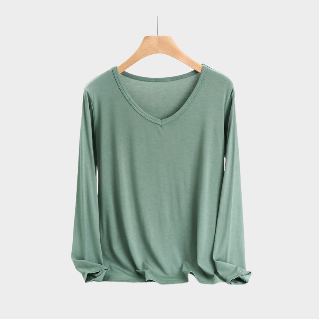 Ladies' Classic V Neck Tee Shirt