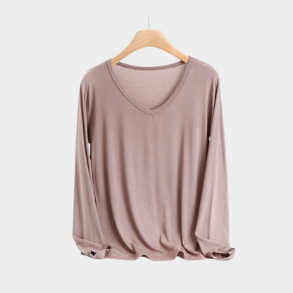 Ladies' Classic V Neck Tee Shirt