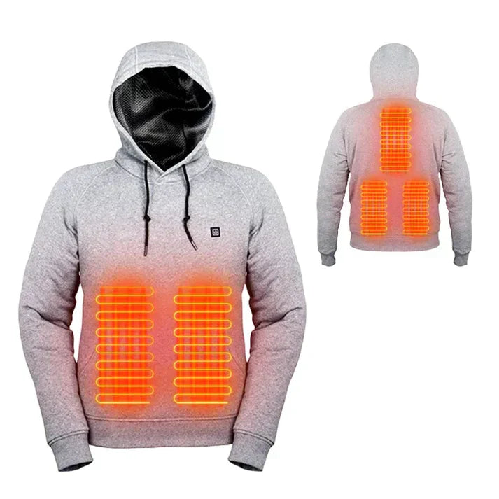 Women's Heated Hoodie Adjustable Temperature