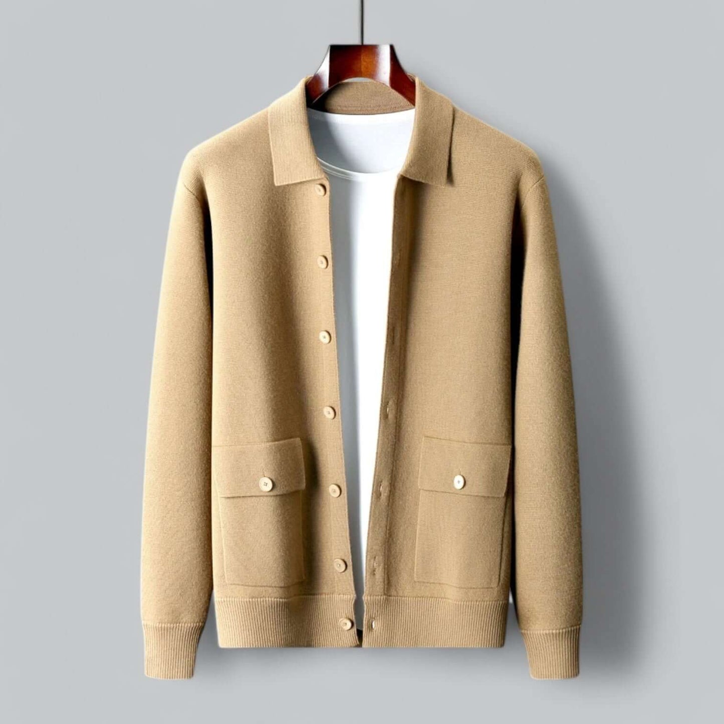 Men's Autumn Soft Button Cardigan Sweater