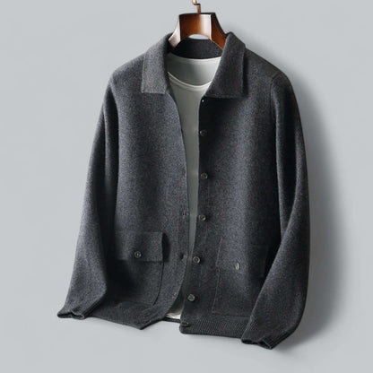 Men's Autumn Soft Button Cardigan Sweater