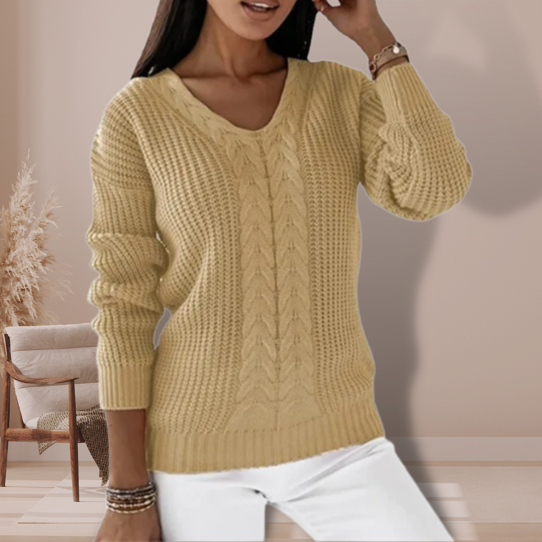 Ladies' Classic Crew Neck Pullover Jumper
