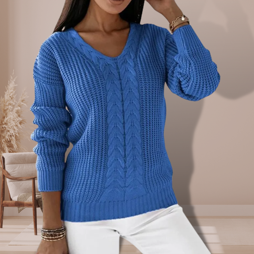 Ladies' Classic Crew Neck Pullover Jumper