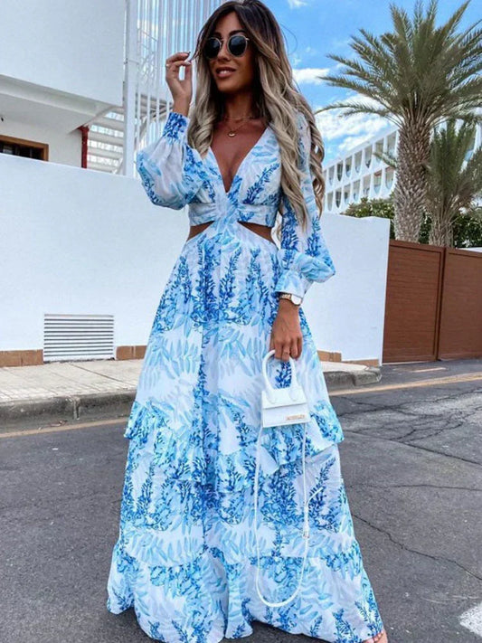 Classic Floor Length Evening Gown - OutfitLondon