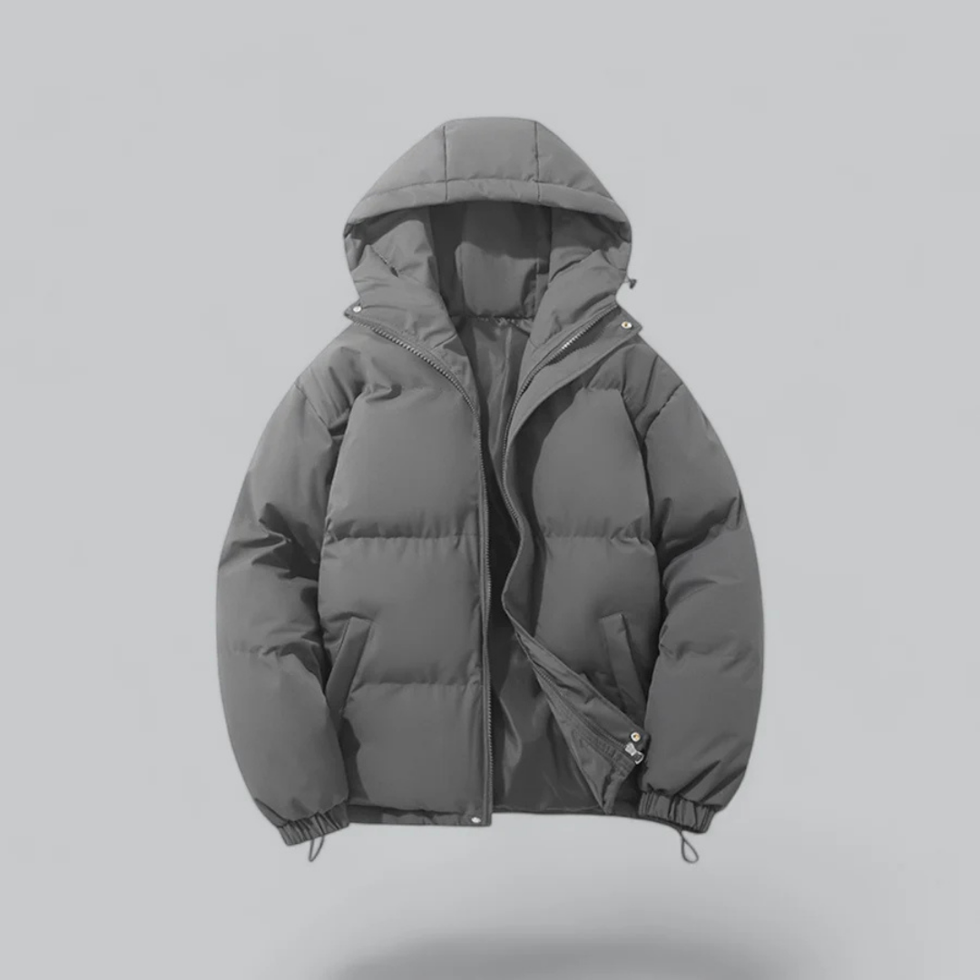 Warm Waterproof Hooded Puffer Coat