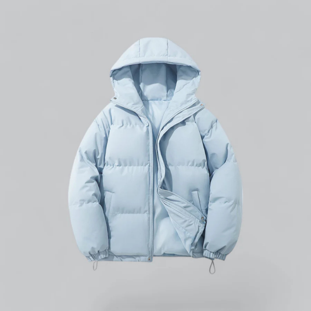 Warm Waterproof Hooded Puffer Coat