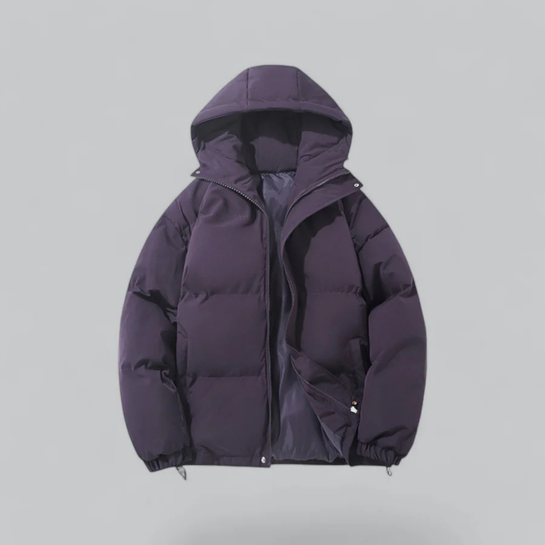 Warm Waterproof Hooded Puffer Coat