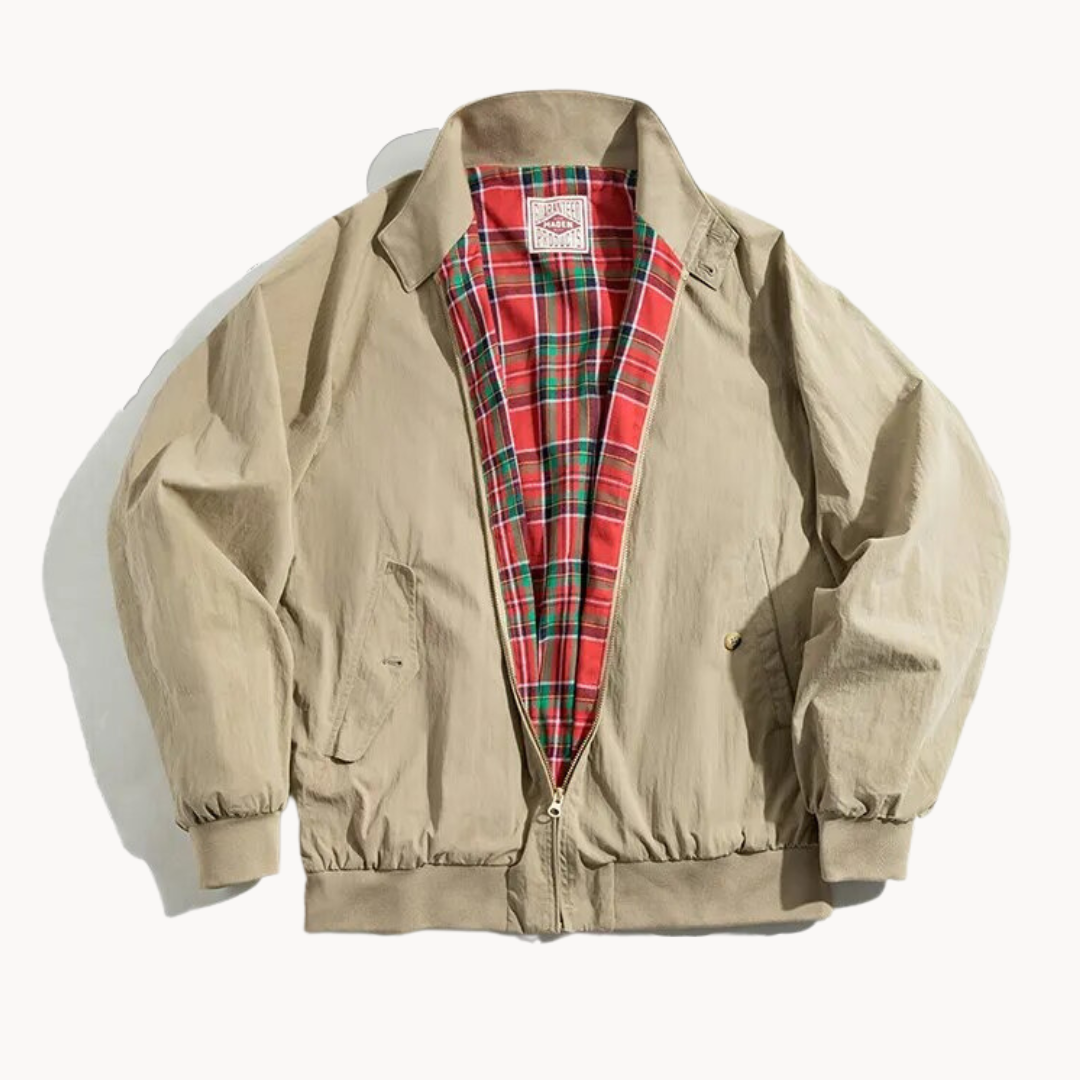 Classic Zip Up Lightweight Jacket - OutfitLondon