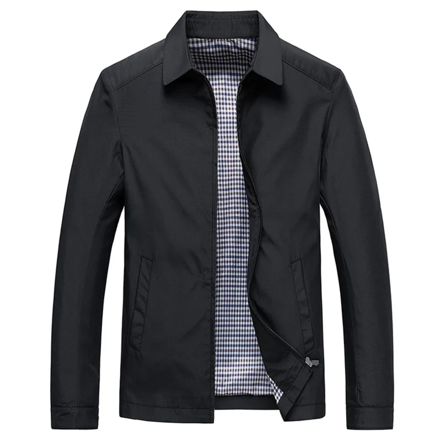 Waterproof Breathable Zip Up Windbreaker Jacket