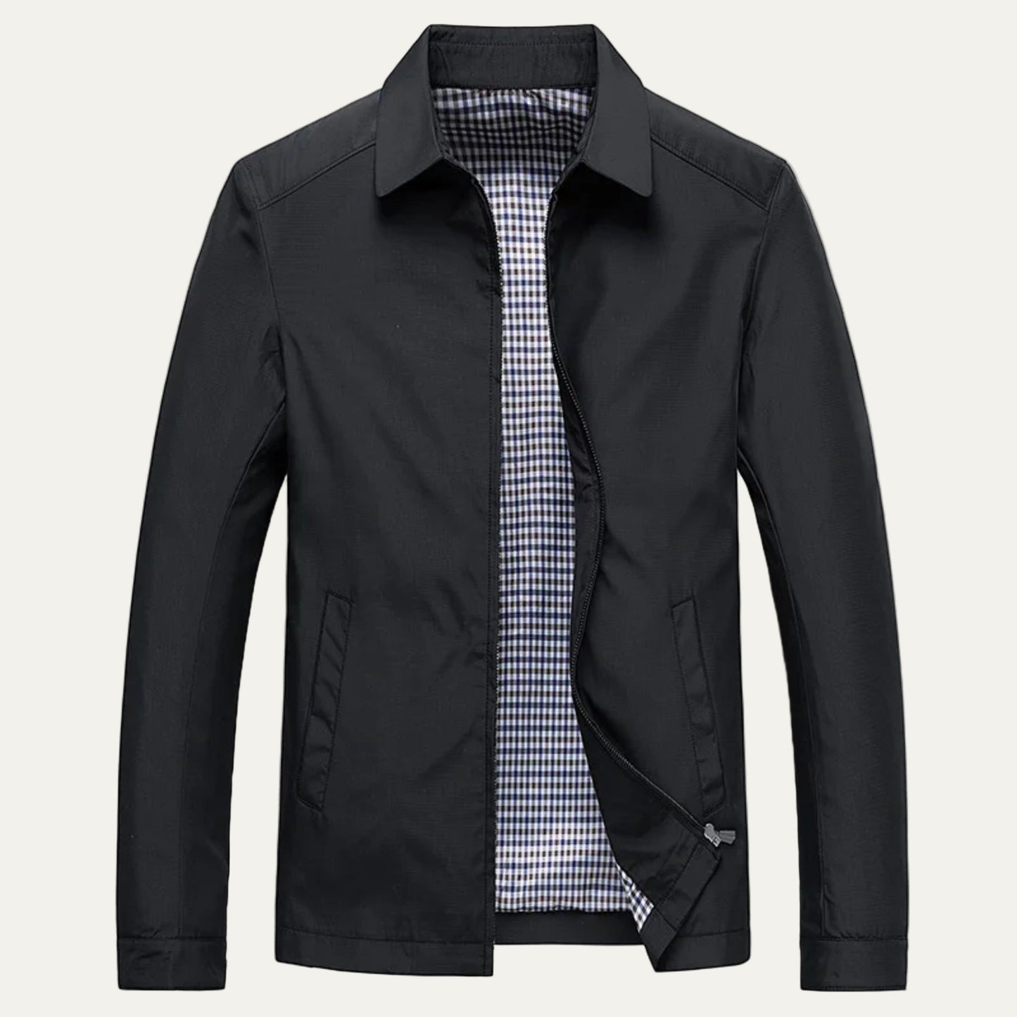 Men's Traditional Plaid Lined Jacket
