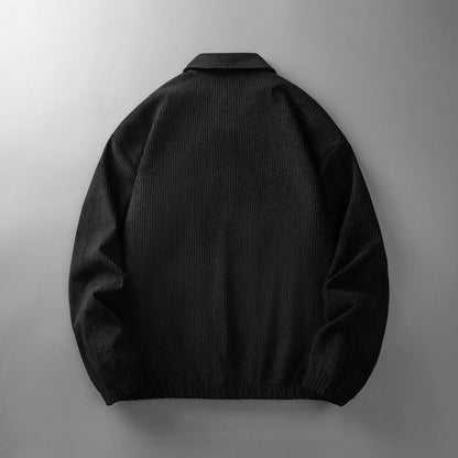 Rugged Textured Zip Up Jacket