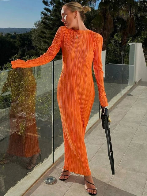 Relaxed Fit Womens Summer Maxi Dress - OutfitLondon
