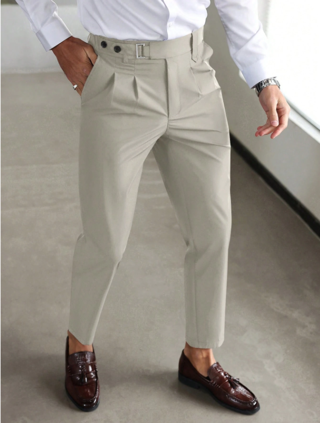 Men's Classic Tailored Trousers
