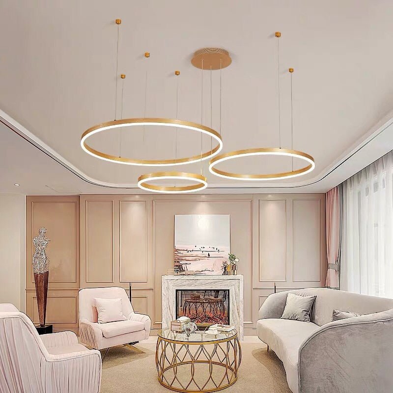 Contemporary Circular Pendant Dining Lamp