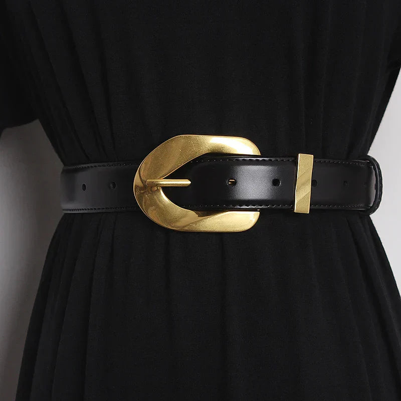 Genuine Leather Waistband Belt