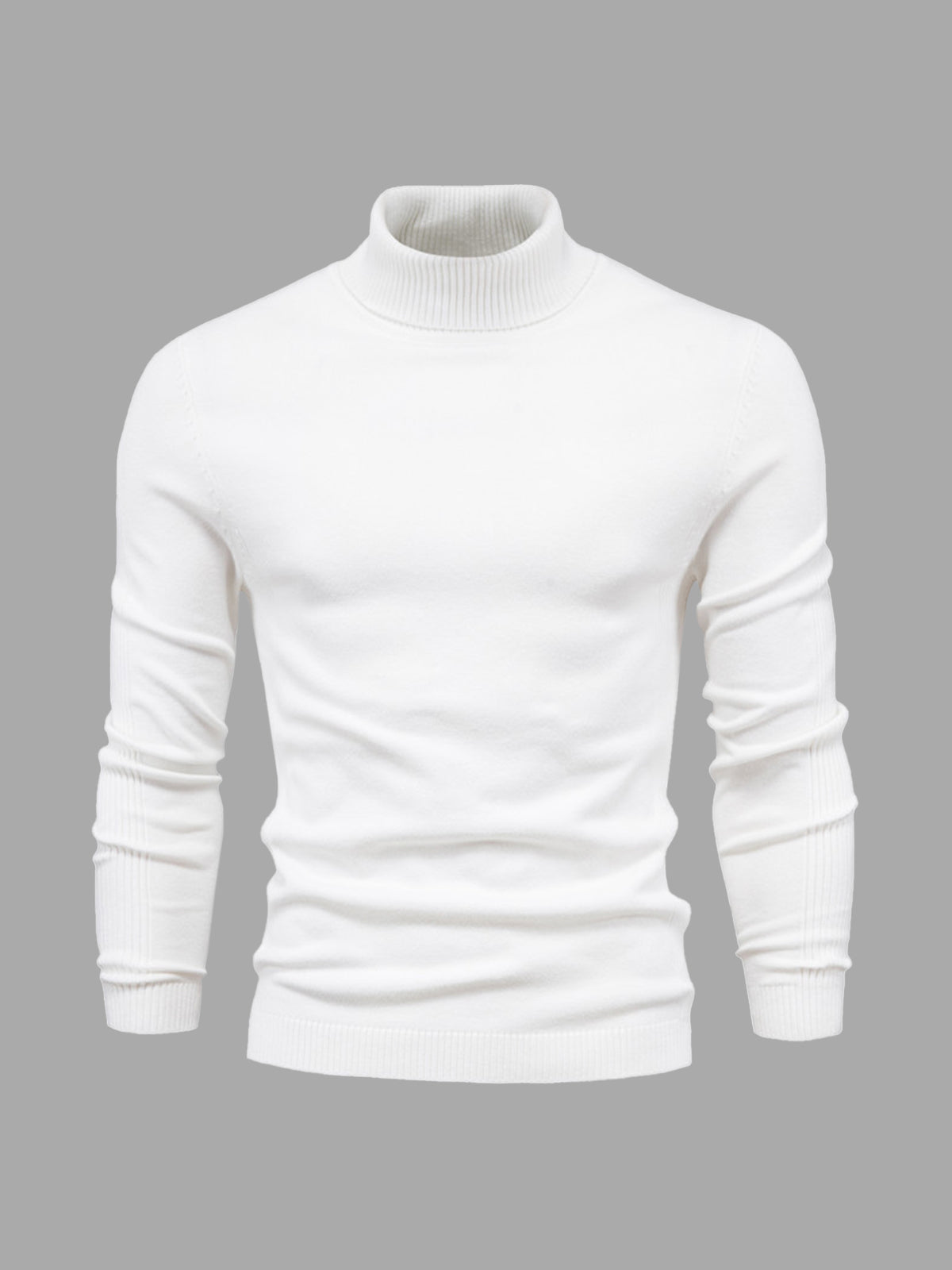 Premium Soft Mens Turtleneck Sweater
