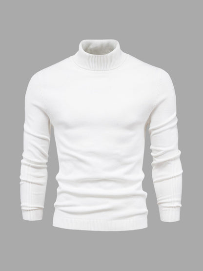 Premium Soft Mens Turtleneck Sweater