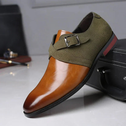 Comfortable Leather Slip On Dress Shoes