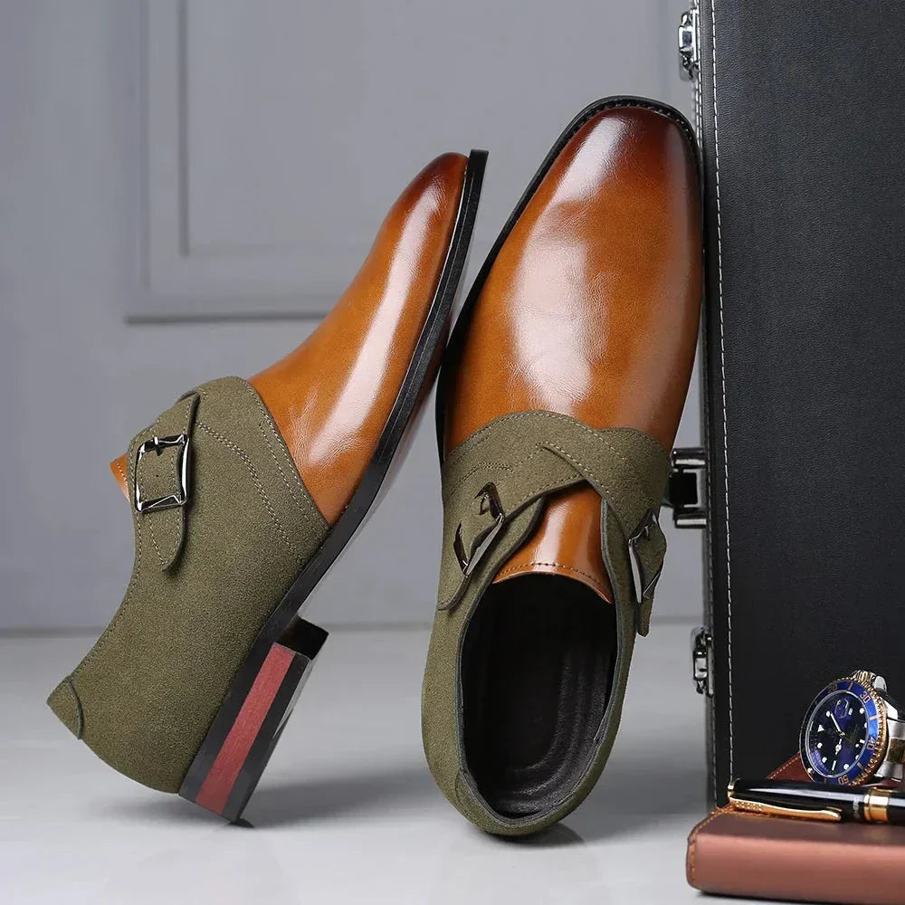 Comfortable Leather Slip On Dress Shoes