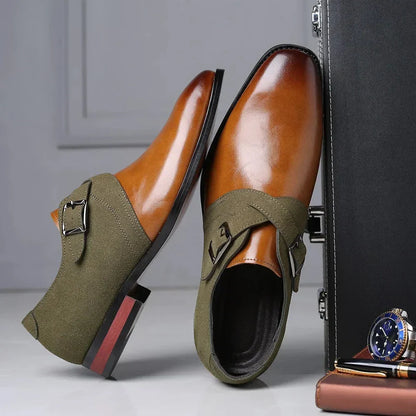 Comfortable Leather Slip On Dress Shoes