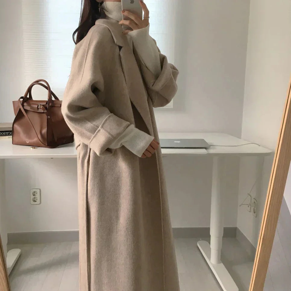 Cozy Long Down Women's Winter Coat