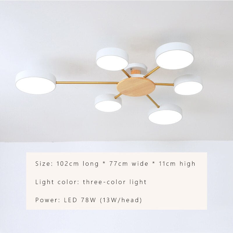 Contemporary Slim LED Hanging Light