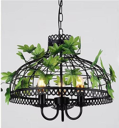 Vintage Iron Lantern Pendant Light