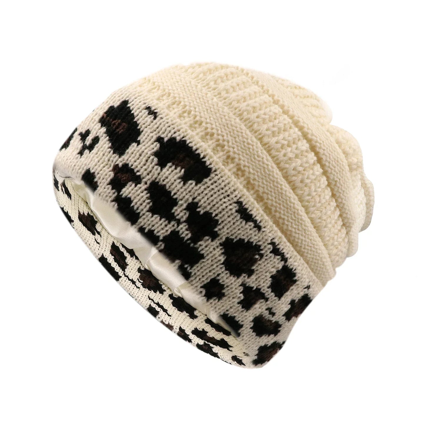 Cozy Ladies Warm Cable Beanie Hat
