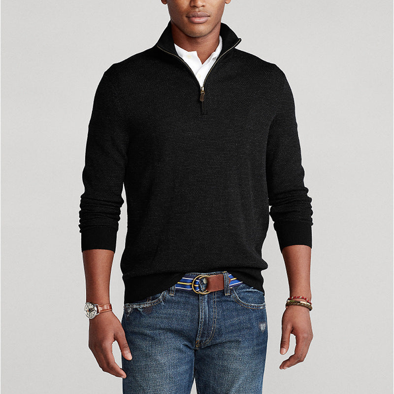 Warm Mens Fleece Pullover for Winter - OutfitLondon