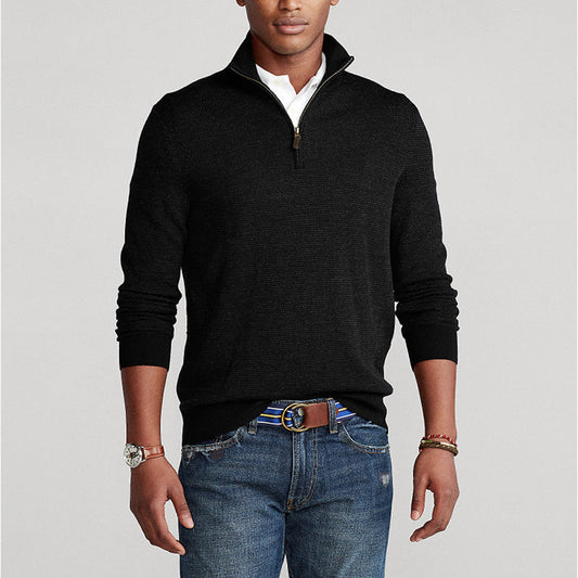 Warm Mens Fleece Pullover for Winter - OutfitLondon