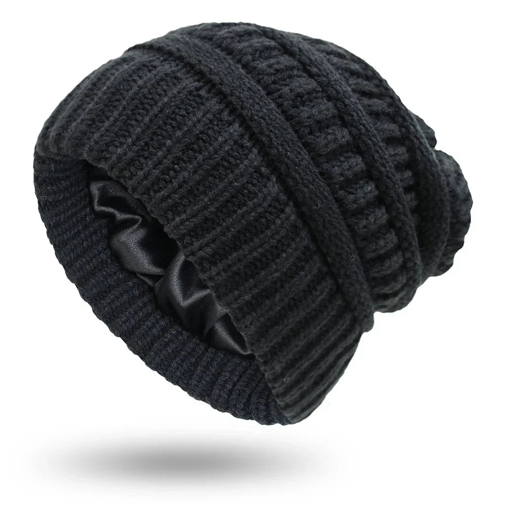 Cozy Ladies Warm Cable Beanie Hat