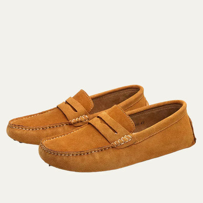 Soft Leather Comfort Driving Loafers