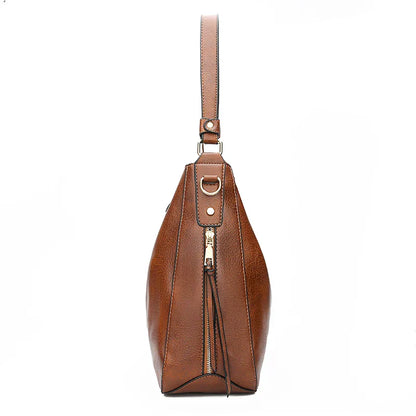 Big Vintage Style Tote Shoulder Bag