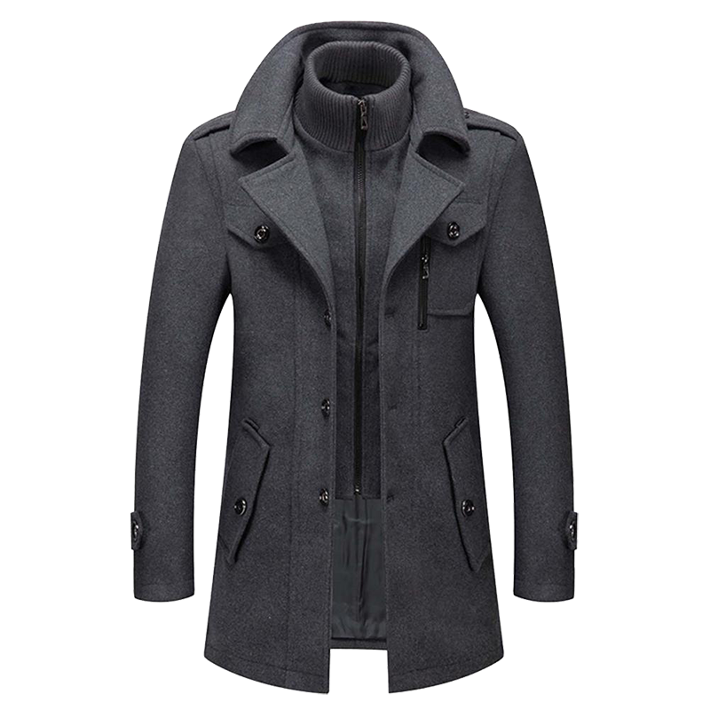 Warm Mens Winter Parka Coat