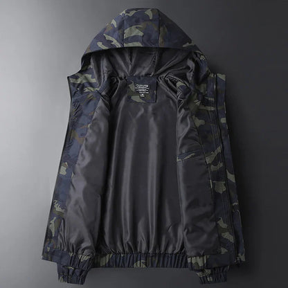 Military Green Camo Coat