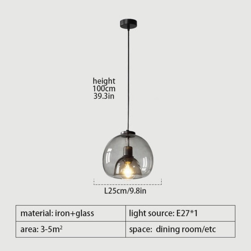 Contemporary Minimalist LED Pendant Light