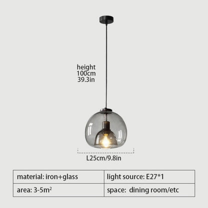 Contemporary Minimalist LED Pendant Light