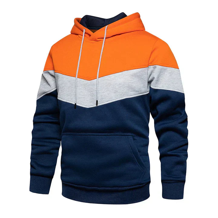 Men's Classic Striped Crew Neck Sweatshirt