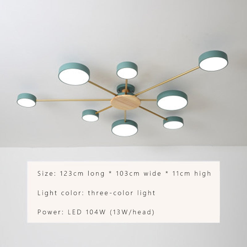 Contemporary Slim LED Hanging Light