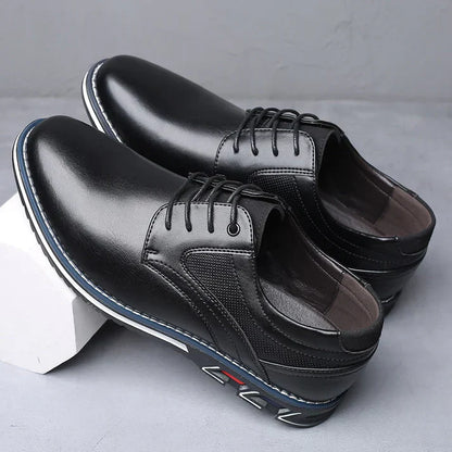 Comfortable Leather Ergonomic Work Shoes