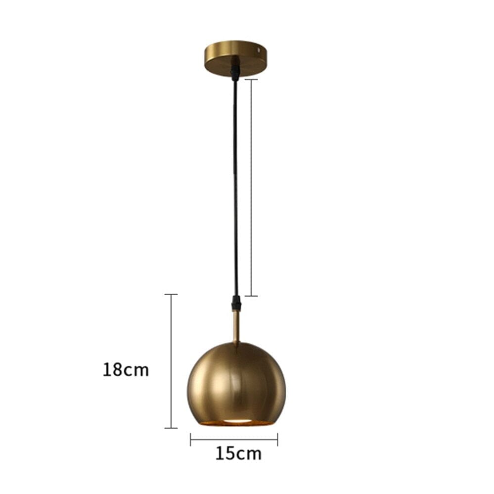 Timeless Elegant Gold Pendant Necklace
