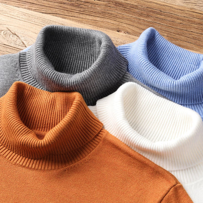 Textured Crew Neck Sweater Men