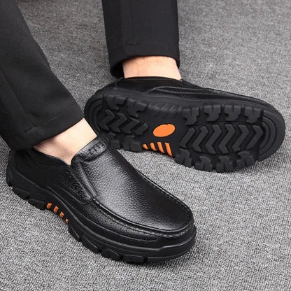 Comfortable Mens Slip On Leather Shoes