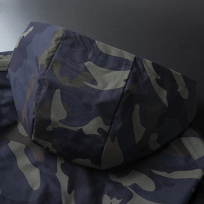 Military Green Camo Coat