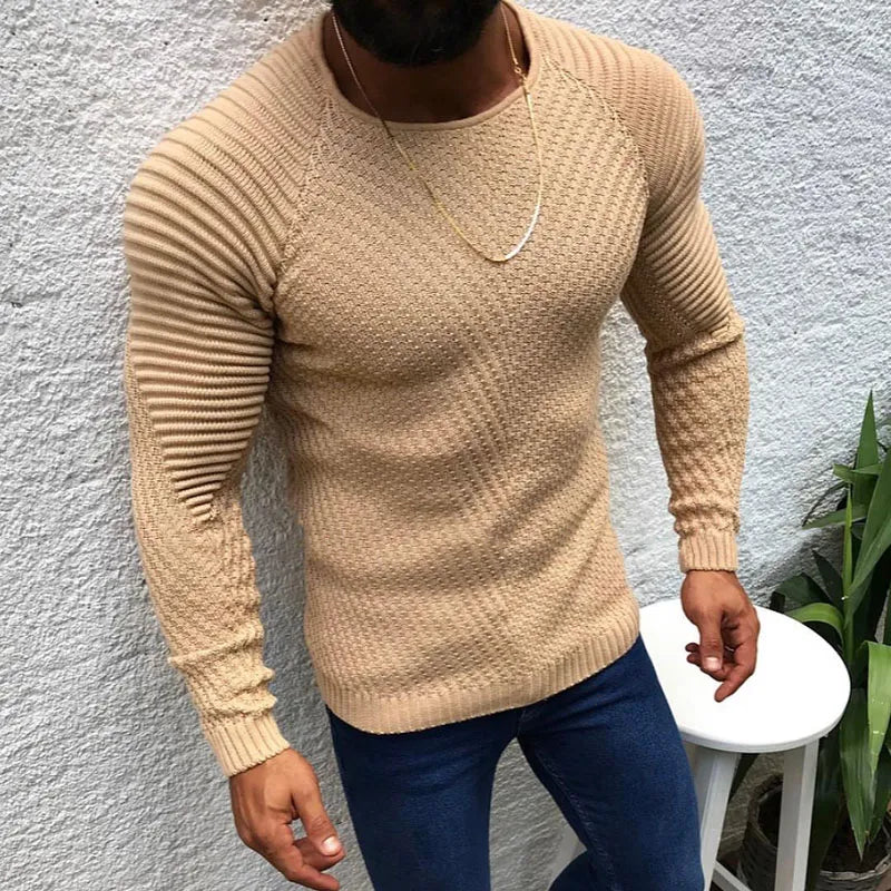 Cozy Mens Cable Knit Jumper