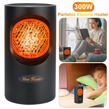 Space Saving 300W Electric Portable Heater