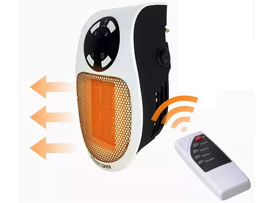 Portable Warm Electric Space Heater with Remote