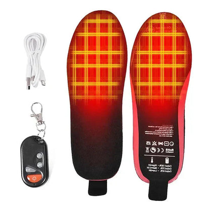 Warm Rechargeable Insoles for Cold Feet
