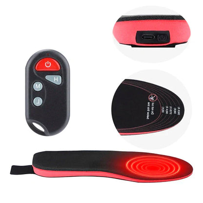 Warm Rechargeable Insoles for Cold Feet